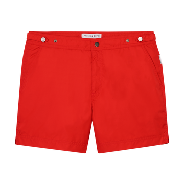 Easton Swim Shorts - Red Fiesta