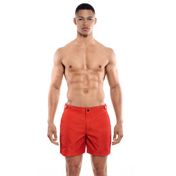 Easton Swim Shorts - Red Fiesta