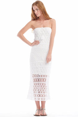 Mykonos Dress - White