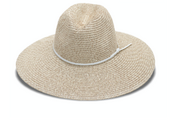 Harper White Tweed Hat