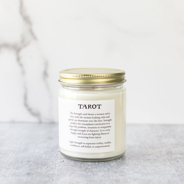 Tarot Collection - Strength Candle
